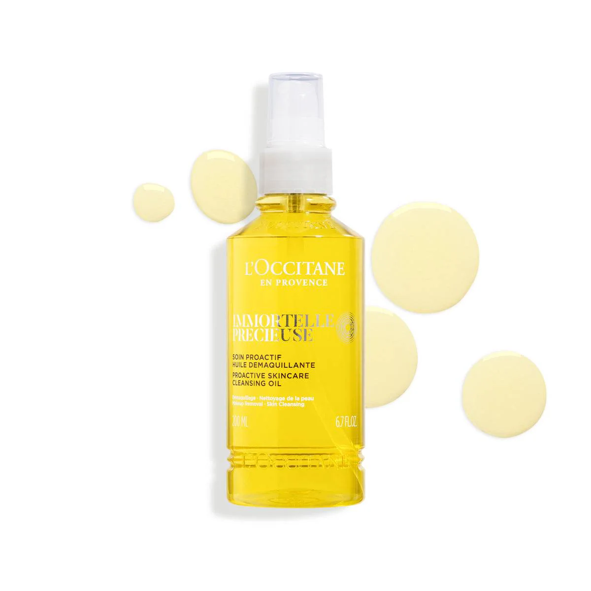 Aceite limpiador y desmaquillante Immortelle Preciosa 200ml - Image 3