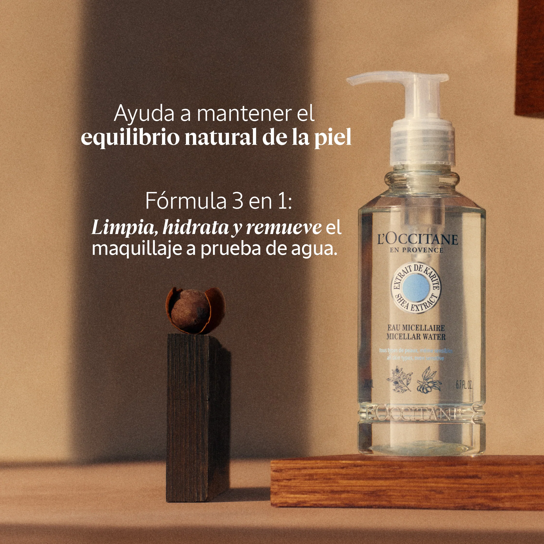 Agua Micelar de Karité 200ml - Image 2