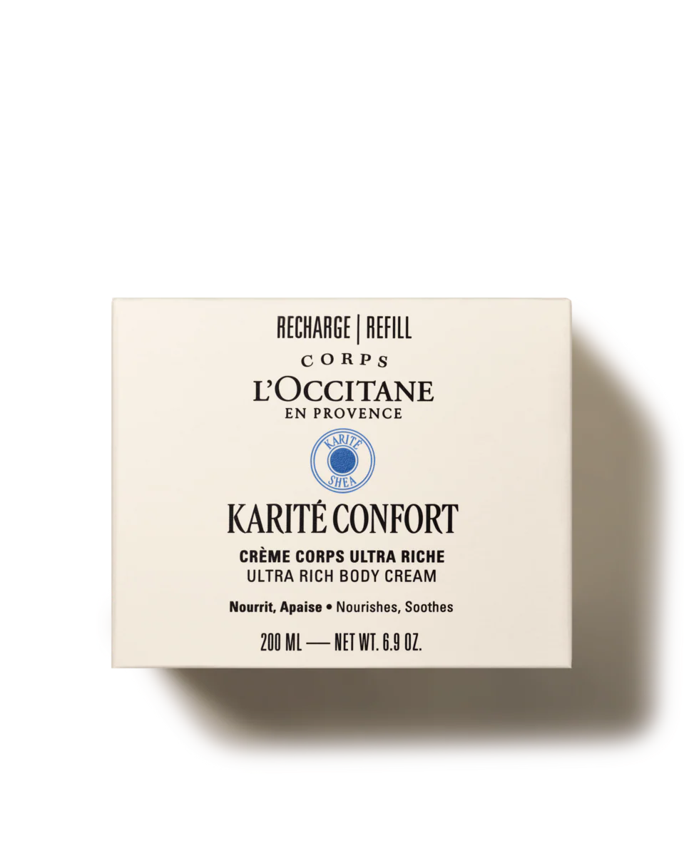 Eco Refill Crema Corporal Ultra Nutritiva Karité Confort 200ml - Image 3