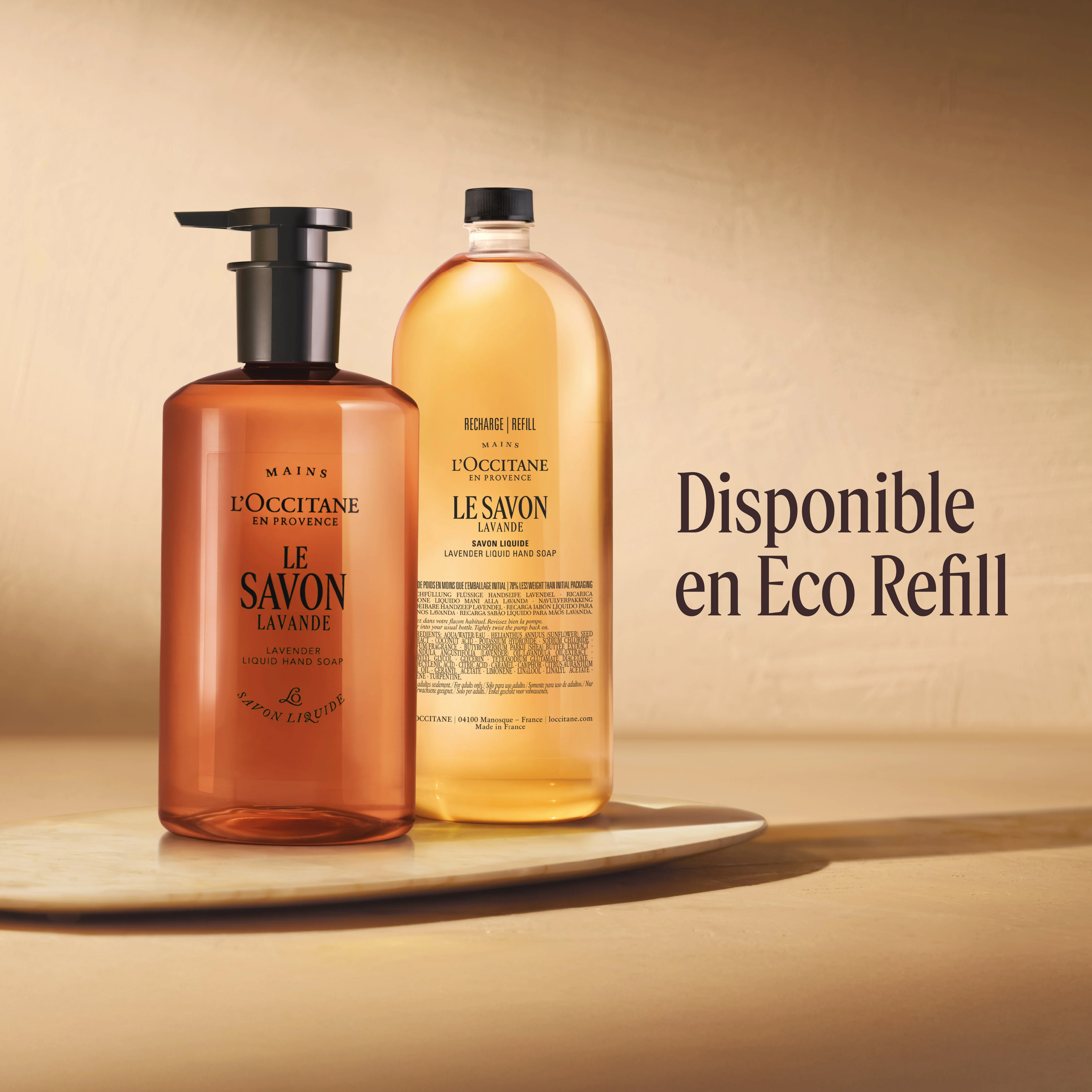 Eco Refill Jabón Líquido para Manos Karité Lavanda 500ml - Image 4
