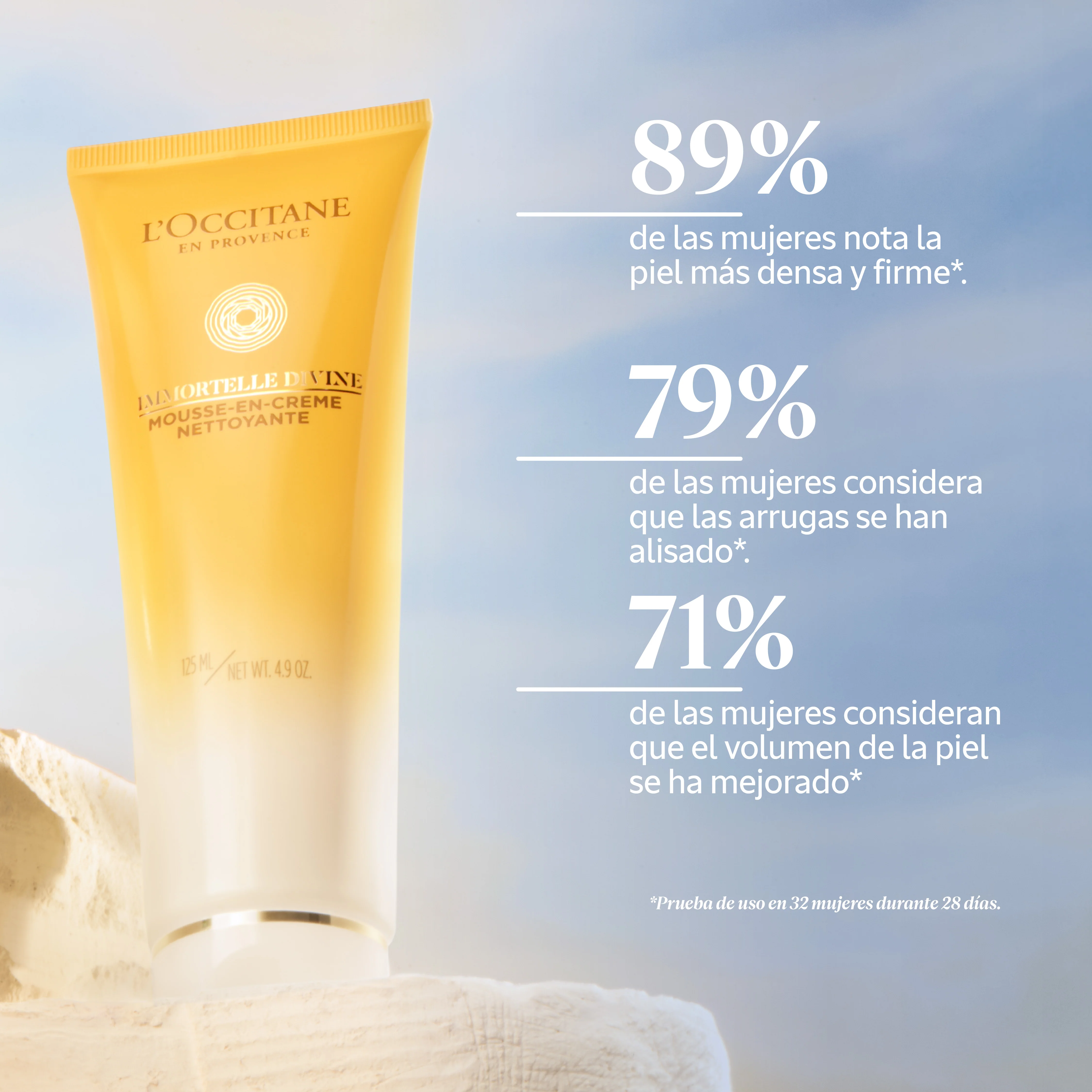 Espuma limpiadora Immortelle Divina 125ml - Image 3