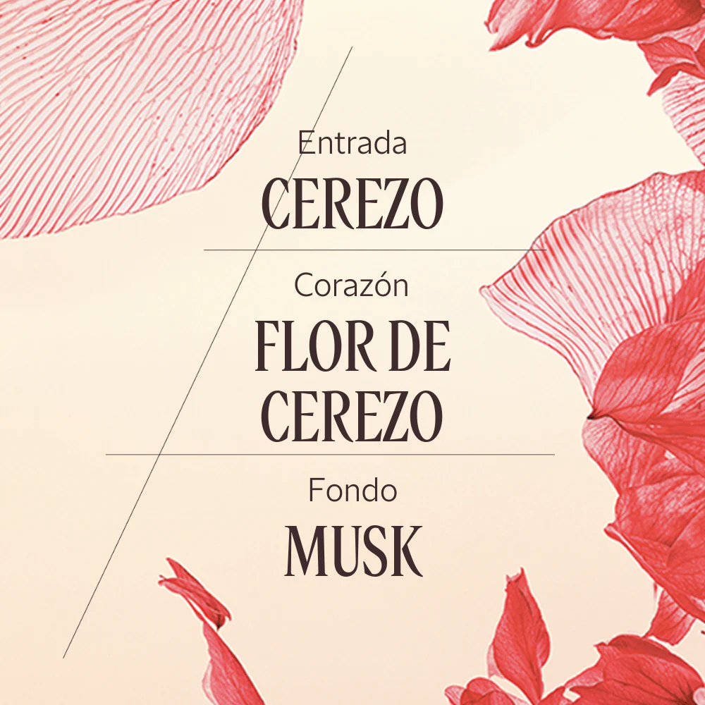 Perfume Fleurs de Cerisier (Antes Flor de Cerezo) Eau de Toilette 50ml - Image 6